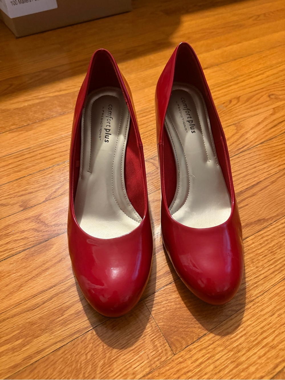 cloud walkers red heels size 12